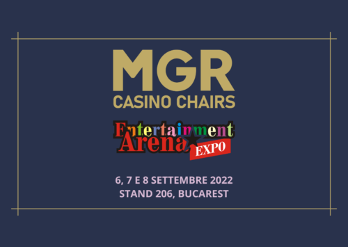 MGR Casino Chairs at Entertainment arena Expo in bucarest