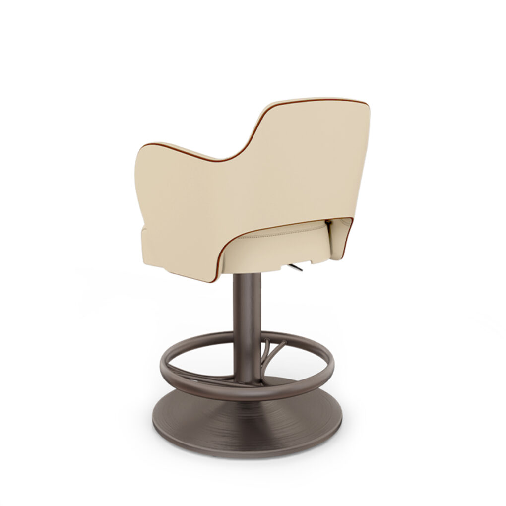 Moana slot chair with conic base