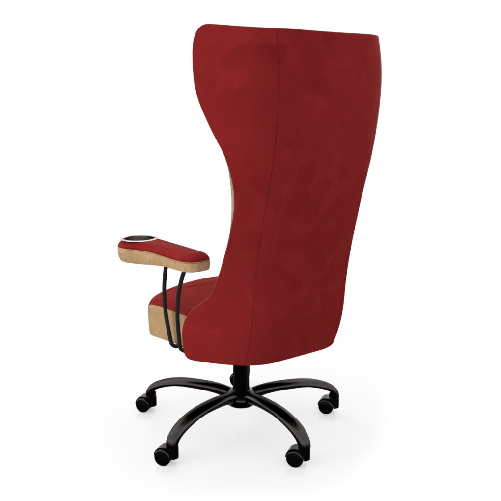 Antiope poker chair with five arms