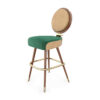 Estragon Lion chair with four wooden legs